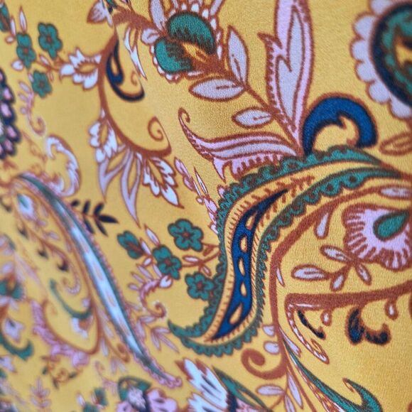 EUC LIKE NEW ZAC & RACHEL PETITE FLORAL PAISLEY PRINT TOP SIZE PETITE LARGE - Picture 9 of 15